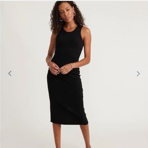 Lexi Daytime Midi Dress in Black